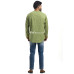 Olive Green Khadi Cotton Embroidery Worked Short Kurta With Contrast Color Checks Patch Work (KRP7)